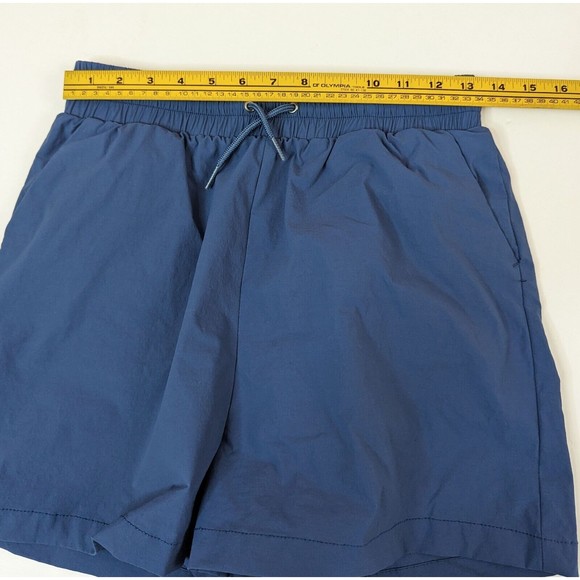 Brixton Nylon Board Shorts Swim Trunk Size Small Blue Drawstring - Picture 7 of 9